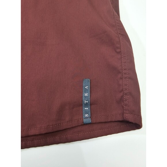 WN Men's XL Sitka Gear TTW Bitter Root Shop Shirt Short Sleeve Button Down Top - Picture 2 of 10